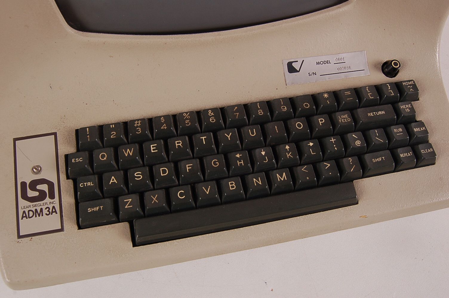 Gmail's shortcuts come from a 1976 keyboard layout