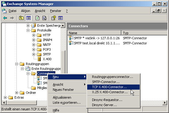X.400 in Exchange Server